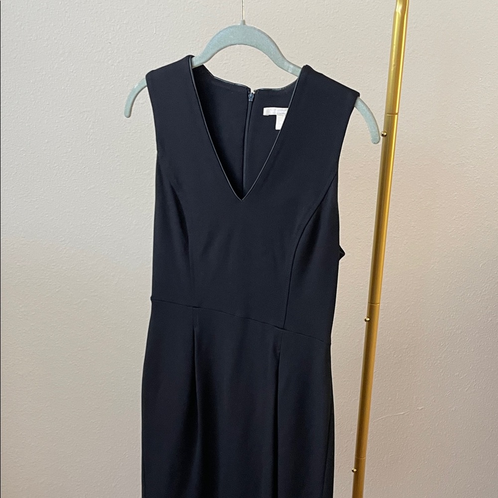 Banana Republic Classic Black Midi Dress